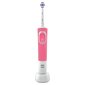 Braun Oral-B sähköhammasharja D100.413.1 Vitality 3D White, vaaleanpunainen hinta ja tiedot | Sähköhammasharjat | hobbyhall.fi