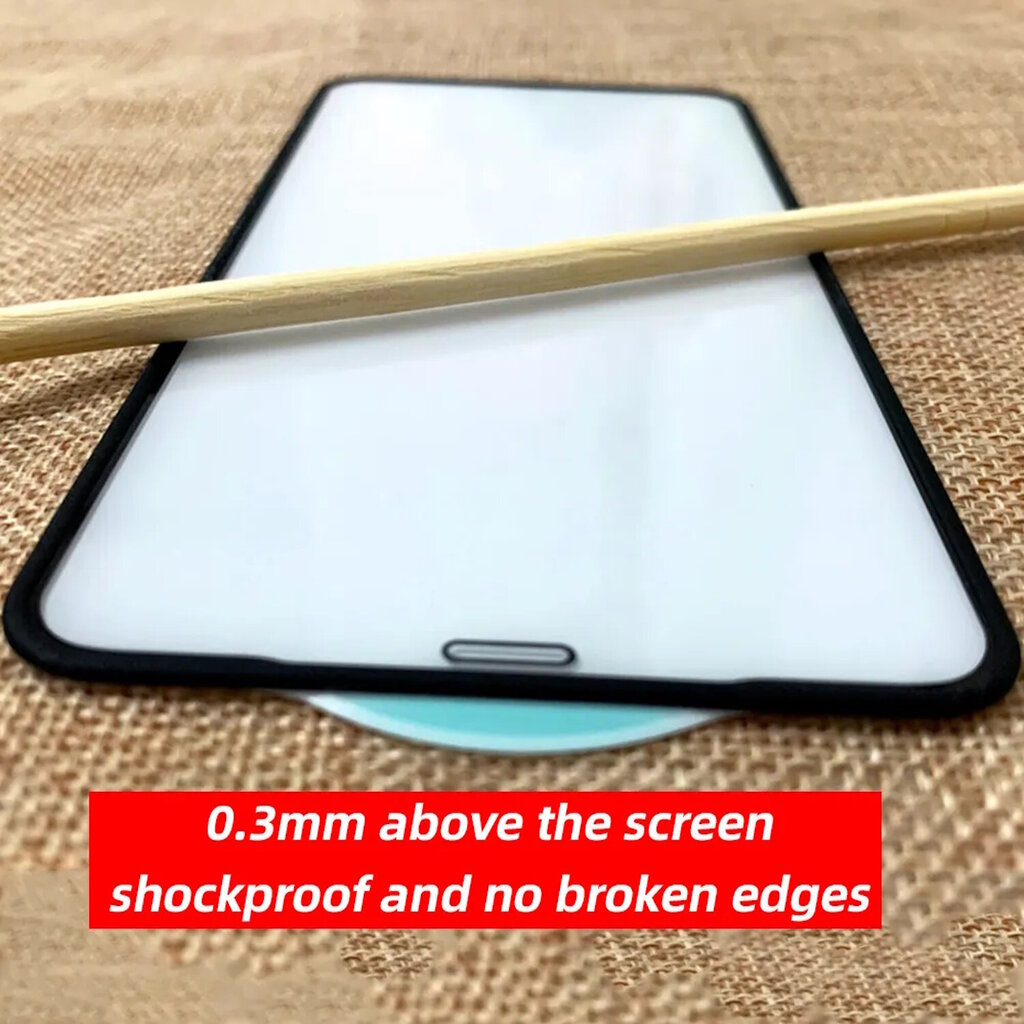 Evelatus Kumi Reunus Anti-Särö 3D Lasia Apple iPhone XR / 11 Japanilainen Liima Musta hinta ja tiedot | Näytönsuojakalvot ja -lasit | hobbyhall.fi