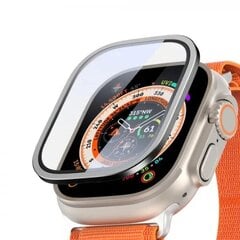 Dux Ducis Flas-näytönsuojus mustalla reunalla Apple Watch Ultra 49mm gen 1 /2 (1 kpl) hinta ja tiedot | Älykellojen ja aktiivisuusrannekkeiden lisätarvikkeet | hobbyhall.fi