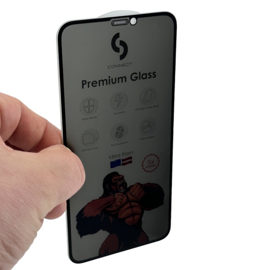 Сonnect Corning Gorilla Ultra Strong 3D Yksityisyyslasi Apple iPhone 11 / Apple iPhone XR hinta ja tiedot | Näytönsuojakalvot ja -lasit | hobbyhall.fi