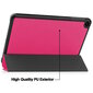 iLike Tri-Fold Eco-Leather Stand Case Lenovo M10 Plus 10.6'' 3. sukupolvi TB125 / TB128 (2022) Korallipinkki hinta ja tiedot | Tablettien kotelot ja muut tarvikkeet | hobbyhall.fi