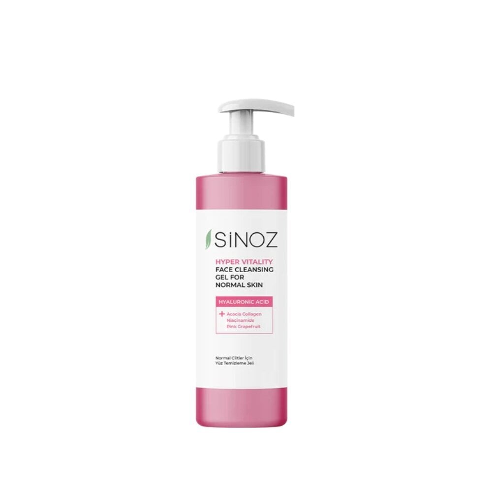 Sinoz - Hyper Vitality Face Cleansing Gel for Normal Skin, 200ml - Kasvojen puhdistusgeeli päivittäiseen käyttöön. hinta ja tiedot | Kasvojen puhdistusaineet | hobbyhall.fi