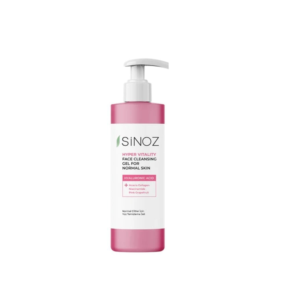 Sinoz - Hyper Vitality Face Cleansing Gel for Normal Skin, 400ml - Kasvojen puhdistusgeeli päivittäiseen käyttöön. hinta ja tiedot | Kasvojen puhdistusaineet | hobbyhall.fi