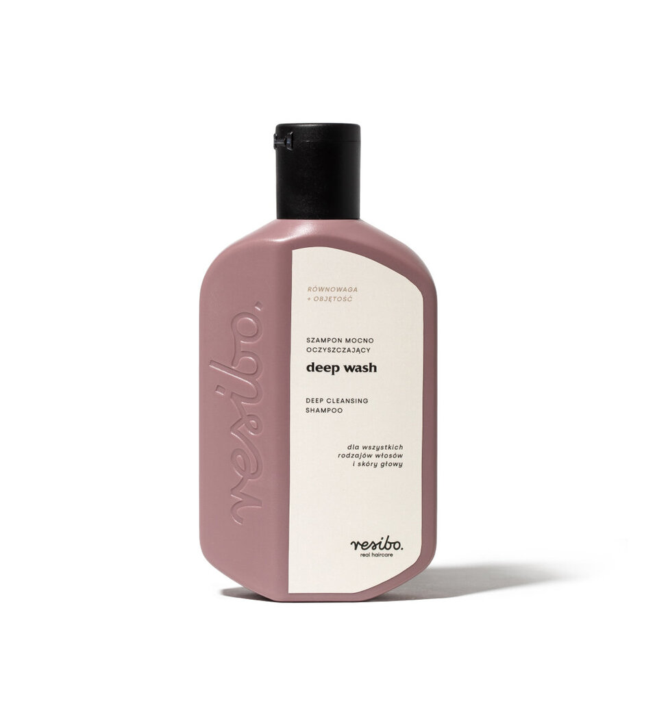 Resibo Deep Wash syväpuhdistava shampoo, 250ml hinta ja tiedot | Shampoot | hobbyhall.fi