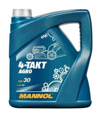 Mannol 4-Tact Agro SAE 30, 4L hinta ja tiedot | Voiteluöljyt ja -nesteet | hobbyhall.fi