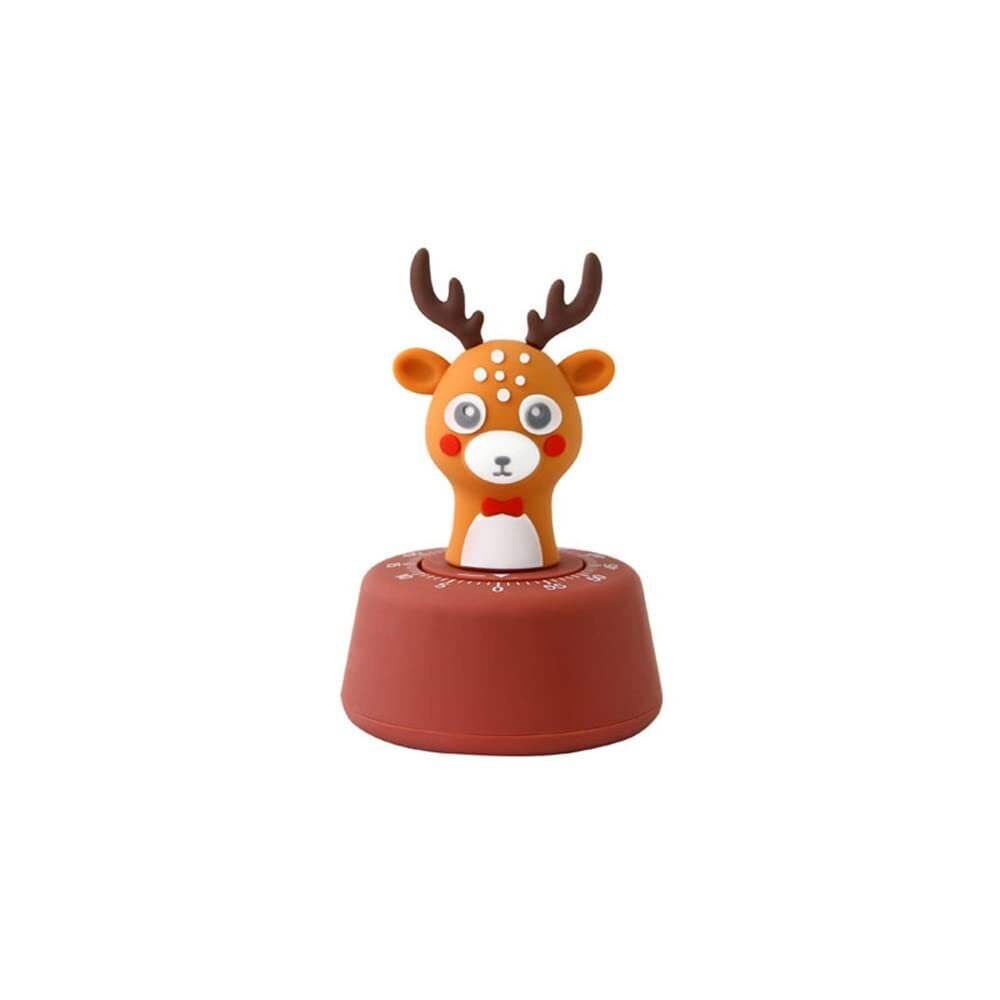 60 minuutin ajastin 3356 ruoanlaittoajastin Manuaalinen ajastin Söpöt lapset oppimisajastin (Coffee Color Deer) hinta ja tiedot | Askelmittarit, sykemittarit ja sekuntikellot | hobbyhall.fi