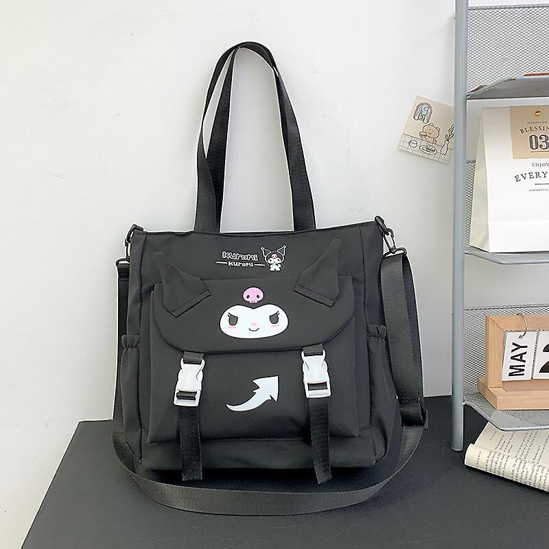 Sanrio Kuromi Kawaii Olkalaukku Cinnamoroll Sarjakuva Käsilaukku Matkalaukku Muoti Oxford Kangaslaukku Tietokonelaukku hinta ja tiedot | Tietokonelaukut | hobbyhall.fi