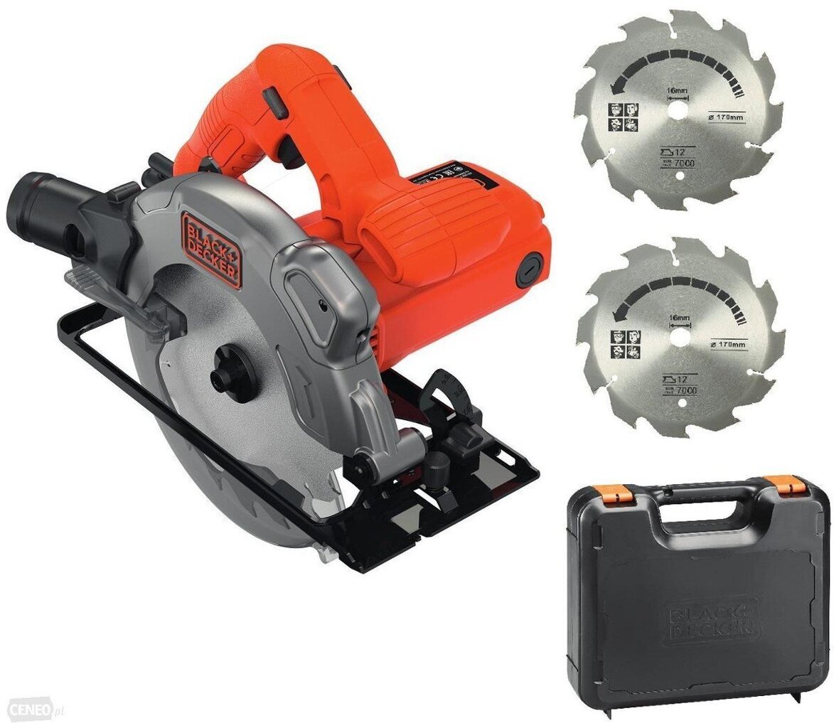 Pyörösaha Black & Decker CS1250LKA hinta 