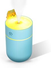 Kannettava minipöytäkoneen USB-kostutin 260 ml, Cute Kitten Pieni Cool Mist -kostuttimet yövalo Automaattinen sammutus Erittäin hiljainen hinta ja tiedot | Ilmankostuttimet | hobbyhall.fi