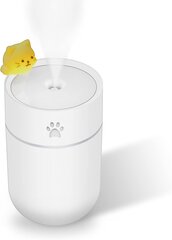 Kannettava minipöytäkoneen USB-kostutin 260 ml, Cute Kitten Pieni Cool Mist -kostuttimet yövalo Automaattinen sammutus Erittäin hiljainen hinta ja tiedot | Ilmankostuttimet | hobbyhall.fi