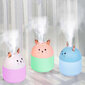 USB-kostutin, Hiljainen Mini Kannettava Cute Rabbit -kostutin, valkoinen hinta ja tiedot | Ilmankostuttimet | hobbyhall.fi