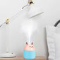 USB-kostutin, Hiljainen Mini Kannettava Cute Rabbit -kostutin, valkoinen hinta ja tiedot | Ilmankostuttimet | hobbyhall.fi