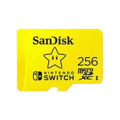 SanDisk microSDXC UHS-I -muistikortti Nintendo Switchille 256 Gt hinta ja tiedot | Puhelimen muistikortit | hobbyhall.fi