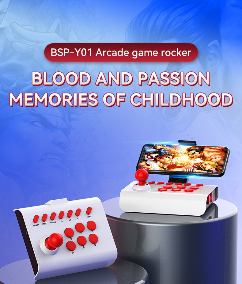 Mustavalkoinen Bluetooth-yhteensopiva langallinen ohjain 2.4G Connection Arcade-pelikonsoli Joystick PS3-PS4 Switch PC Android iOS hinta ja tiedot | Pelikonsolitarvikkeet | hobbyhall.fi