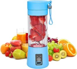 Kannettava tehosekoitin, 380 ml Six 3D Juice Cup, Personal Mixer Fruit hinta ja tiedot | Tehosekoittimet | hobbyhall.fi