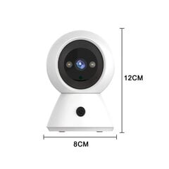 K11-kamera langaton matkapuhelimen valvontakamera kaksikaistainen värillinen tekoäly humanoiditunnistus 1080P HD-kamera 360 asteen panoraama pilvitallennus hinta ja tiedot | Web-kamerat | hobbyhall.fi