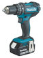 Makita DHP482RTJ -akkuiskuporakone,18 V / 2 x 5,0 Ah Li-ion hinta ja tiedot | Akkuporakoneet ja ruuvinvääntimet | hobbyhall.fi