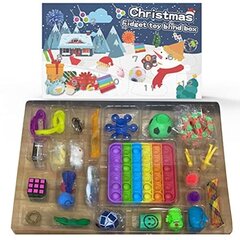 Adventtikalenteri 2023, Fidget Toys Set 25 Sensory Fidget Toys Pack Joulukalenteri 1 hinta ja tiedot | Urheilukassit ja reput | hobbyhall.fi