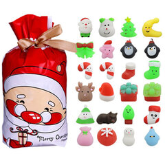 24Ps Christmas Squeeze Toys Joulukalenteri hinta ja tiedot | Urheilukassit ja reput | hobbyhall.fi