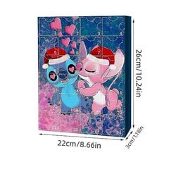 Suloinen adventtikalenteri 2024 lapsille, Little Monster Lilo & Stitch Kawaii Figuurit Lelut Joulukalenteri, upeita joululahjoja {db} hinta ja tiedot | Urheilukassit ja reput | hobbyhall.fi