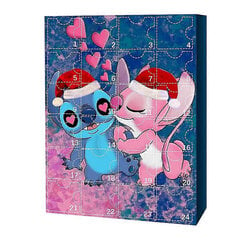 Suloinen adventtikalenteri 2024 lapsille, Little Monster Lilo & Stitch Kawaii Figuurit Lelut Joulukalenteri, upeita joululahjoja {db} hinta ja tiedot | Urheilukassit ja reput | hobbyhall.fi