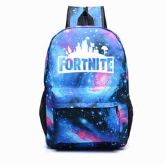 Fortnite Galaxy Pattern -reppu hehkuu tumman joululahjan sinisenä hinta ja tiedot | Urheilukassit ja reput | hobbyhall.fi