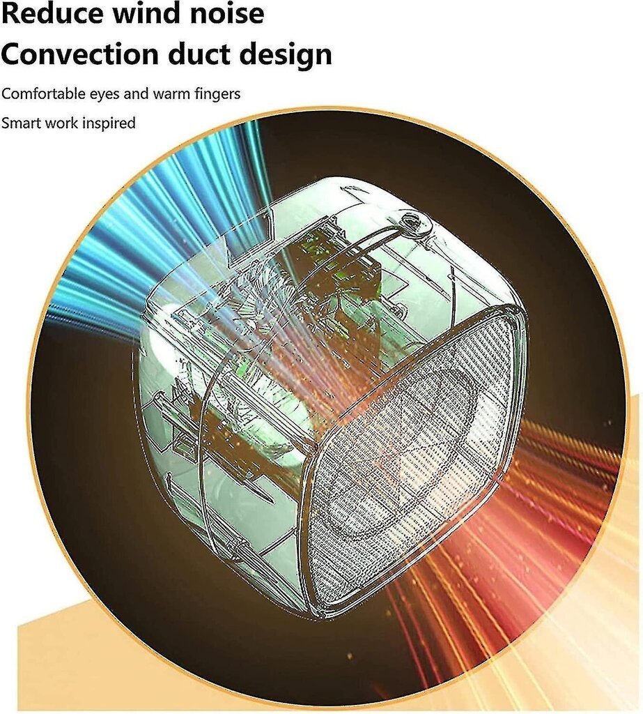 Tilanlämmitin, akkukäyttöinen pienikokoinen sähköinen minituuletin talvisähkökäyttöinen, korkea termostaattiteho hinta ja tiedot | Lämmittimet | hobbyhall.fi
