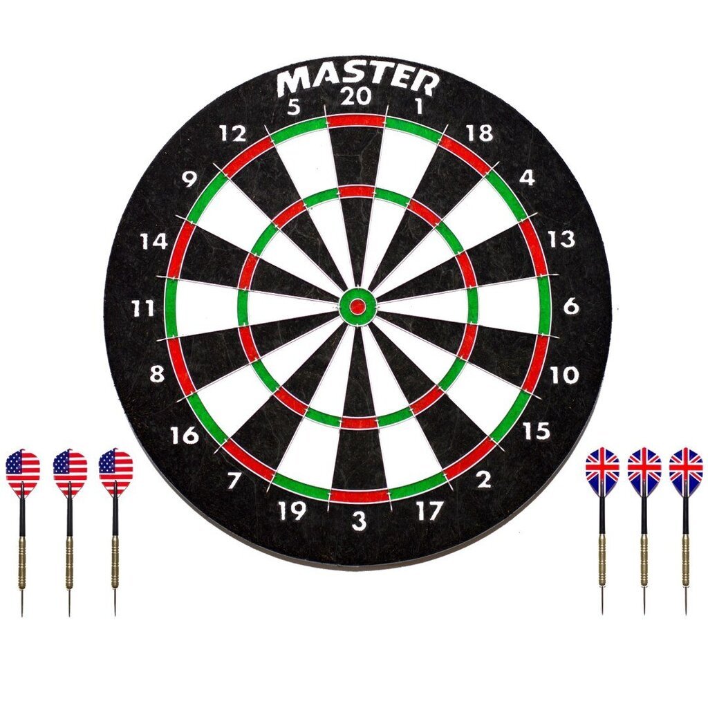 Sisalinen tikkataulu 45 cm hinta ja tiedot | Darts | hobbyhall.fi