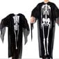 Spooky Skull Poncho -asu Halloween-naamiaisasu, lapsille hinta ja tiedot | Naamiaisasut | hobbyhall.fi