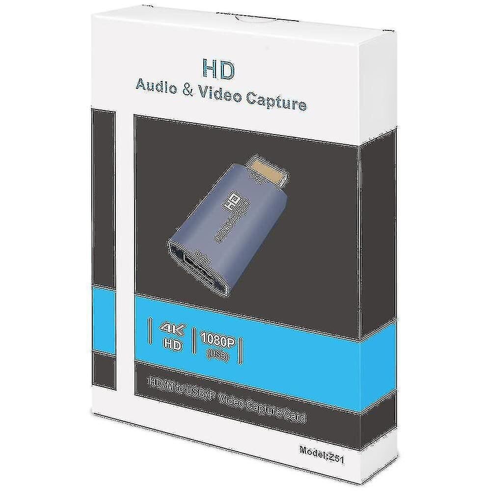 Z51 Usb Naaras - 4K Hdmi Uros Audio Video Capture -kortti Yhteensopiva tietokoneen suoratoistoon hinta ja tiedot | Käsityökalut | hobbyhall.fi