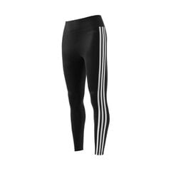 Adidas D2M 3-Stripes-tights, naisten, musta 890751440 hinta ja tiedot | Miesten housut | hobbyhall.fi