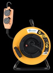 Jatkojohto jalustalla Electraline 49211 25 m hinta ja tiedot | Jatkojohdot ja kaapelikelat | hobbyhall.fi