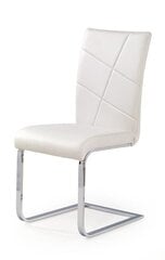 2 tuolin setti K108, valkoinen hinta ja tiedot | Ruokapöydän tuolit | hobbyhall.fi