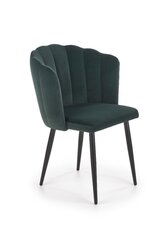 Tuoli K386, 2 kpl tummanvihreä hinta ja tiedot | Ruokapöydän tuolit | hobbyhall.fi