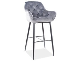 Signal Meble Cherry H-1 -tuolit 2 kpl, harmaa hinta ja tiedot | Ruokapöydän tuolit | hobbyhall.fi