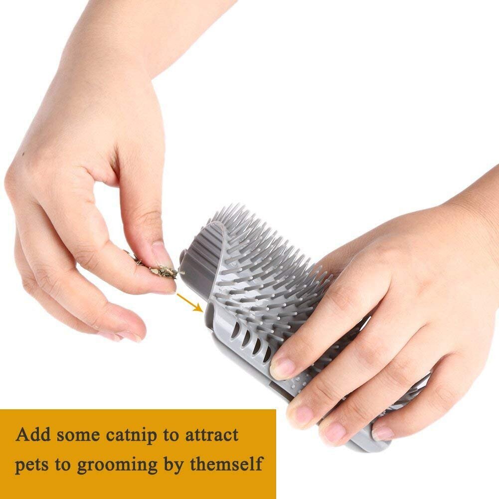 3.0 Pehmeämpi Cat Self Groomer kissanminttulla, Dog Cat Corner Groomer hinta ja tiedot | Kissan lelut | hobbyhall.fi