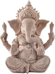 Hiekkakivi Elefantti Patsas Ganesha Buddha Veistos Patsas Hindu hinta ja tiedot | Verhoilukivet | hobbyhall.fi