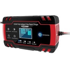 Auton käynnistyshätä 12v/24v virtapankkilaturi LCD-näytöllä Eu-pistoke hinta ja tiedot | Lisätarvikkeet autoiluun | hobbyhall.fi