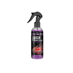 in 1 Korkean suojan nopea autopinnoite spray 100ml 2 kpl hinta ja tiedot | Lisätarvikkeet autoiluun | hobbyhall.fi