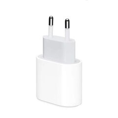 iPhone-laturi Apple 12/13 USB-C -virtalähteelle 20 W PD Valkoinen hinta ja tiedot | Auton akkulaturit | hobbyhall.fi