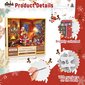 24 päivän joulukalenteri, Gnome Doll Advent -kalenteri 24 Gnome-figuurilla, Pehmotonttu lapsille ja aikuisille hinta ja tiedot | Joulukoristeet | hobbyhall.fi