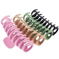 Big Hair Claw Clips 4 tuuman liukumattomat suuret kynsipidikkeet naisille ja tytöille ohuet hiukset hinta ja tiedot | Jalkineiden ja vaatteiden hoitotuotteet | hobbyhall.fi