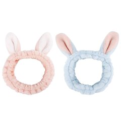 PACK Wash -päänauha, Easter Bunny SPA -ihonhoitohiusnauha, lyhyt pehmoinen kasvojen pääkääre hinta ja tiedot | Jalkineiden ja vaatteiden hoitotuotteet | hobbyhall.fi