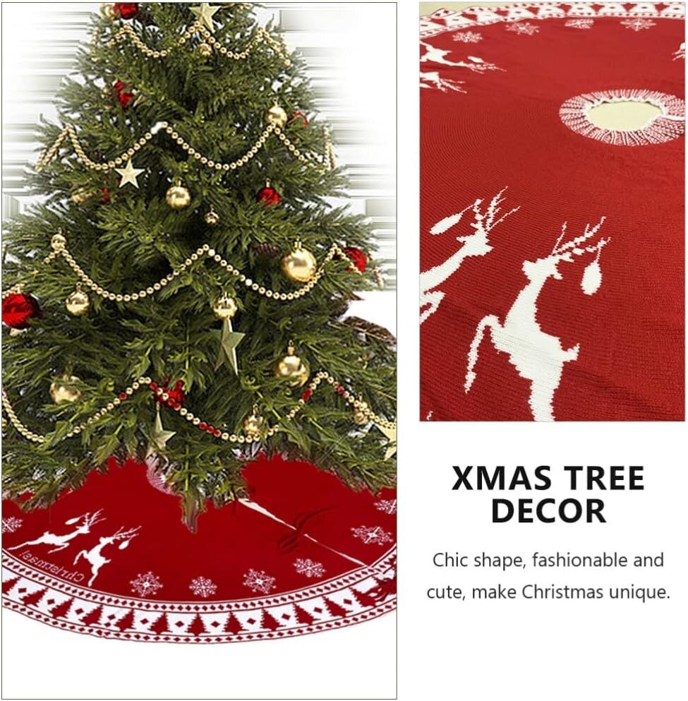 kpl Valkoinen Pehmo Christmas 122cm, Snowflake Tree Matt, Rustic Tree Hame, Christmas Tree Hame, Sisustus, Snowflake Tree Hame, Christmas Tree Hame, neule, vintage polyesterikaulushame hinta ja tiedot | Joulukoristeet | hobbyhall.fi