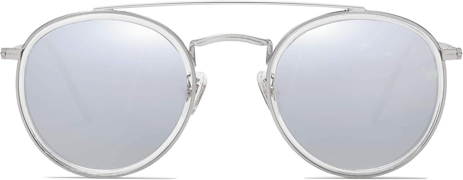 Pienet Retro Pyöreät Polarisoidut Aurinkolasit Uv400 Double Bridge Sunnies Sunset Sj1104 hinta ja tiedot | Jalkineiden ja vaatteiden hoitotuotteet | hobbyhall.fi