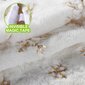 Joulukultainen 120cm Snow Sequin Tree -hame hinta ja tiedot | Joulukoristeet | hobbyhall.fi