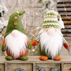 Christmas Gnomes 2 Pack, ruotsalainen Gnome-pehmoornamentti hinta ja tiedot | Joulukoristeet | hobbyhall.fi