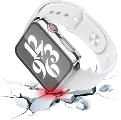 2 pakkauksen kova PC-kotelo, jossa karkaistu lasi näytönsuoja Yhteensopiva Apple Watch Series 6 S:n kanssa hinta ja tiedot | Jalkineiden ja vaatteiden hoitotuotteet | hobbyhall.fi