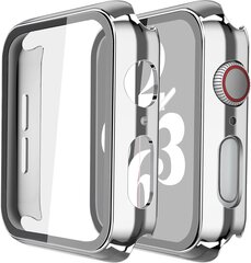 2 pakkauksen kova PC-kotelo, jossa karkaistu lasi näytönsuoja Yhteensopiva Apple Watch Series 6 S:n kanssa hinta ja tiedot | Jalkineiden ja vaatteiden hoitotuotteet | hobbyhall.fi