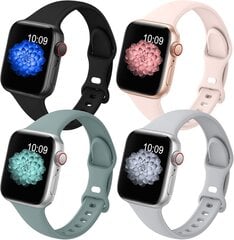 Pack Slim Ranneke Yhteensopiva Apple Watch Ranneke 38mm 40mm Naisten Miesten kanssa hinta ja tiedot | Jalkineiden ja vaatteiden hoitotuotteet | hobbyhall.fi